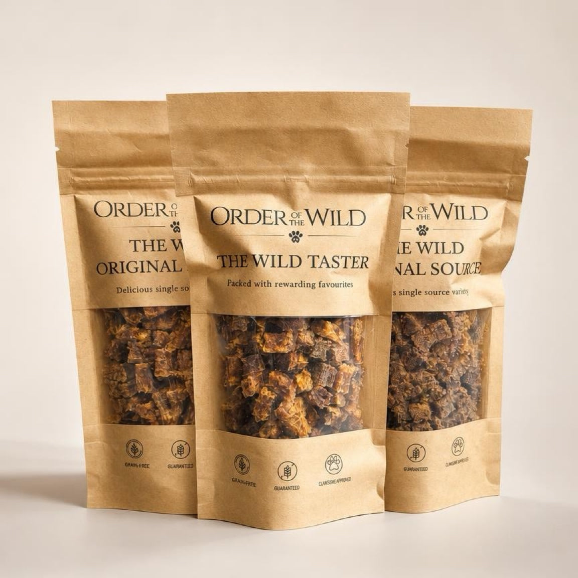 Three training treat pouches 